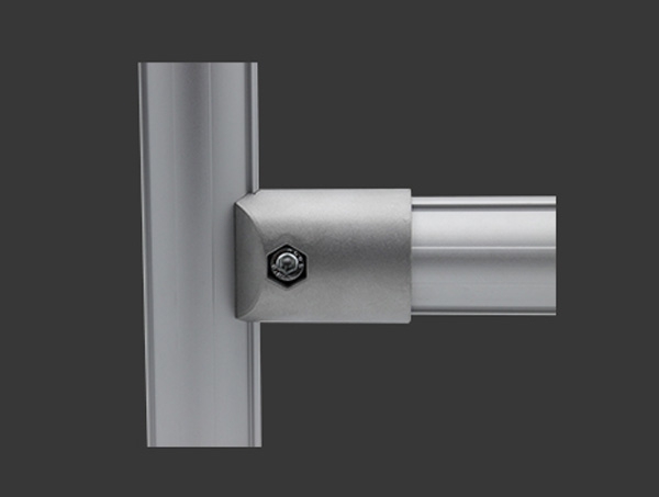 External straight aluminum alloy joint